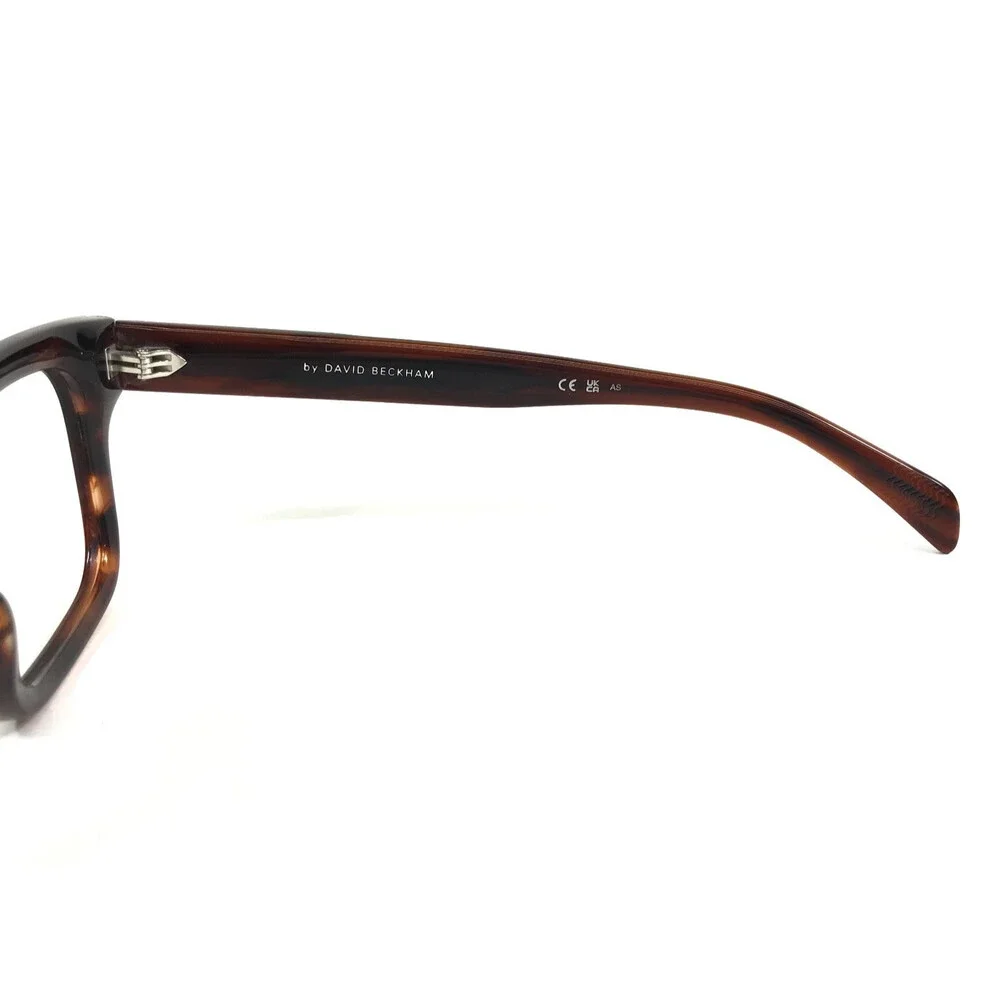 David Beckham Eyeglasses Frames DB7107 ASA Tortoise Square Full Rim 53-19-145